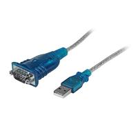 StarTech.com Cavo adattatore seriale USB a RS232 DB9 1 porta - M/M