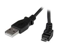 StarTech.com Cavo Adattatore USB A a Micro B angolato da 2m, M/M (USBAUB2MU) 2m
