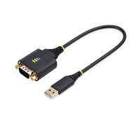 StarTech.com Cavo Adattatore USB a Seriale da 30 cm, Convertitore da USB-A a DB9