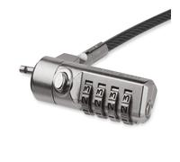 StarTech Cavo di sicurezza LTLOCK4D 2 m supporto articolabile – Chiusura a combinazione 4 cifre