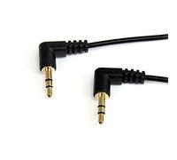 Startech.Com Cavo Audio Stereo ad Angolare Destro 3.5 Mm Slim 30 Cm, M/M