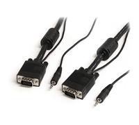 STARTECH.COM - Cavo coassiale estensione video VGA monitor ad alta risoluzione 2 m con audio HD15 M / M