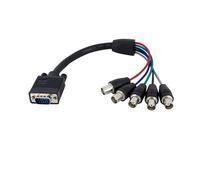 StarTech.com Cavo coassiale per monitor HD15 VGA a 5 BNC RGBHV 30 cmM/F