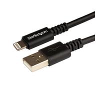 StarTech.com Cavo connettore lungo Lightning a 8 pin Apple a USB per iPhone / iPod / iPad nero 3 m NEW