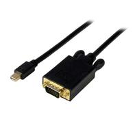 StarTech.com Cavo convertitore adattatore Mini DisplayPort a VGA da 3 m mDP a VGA 1920x1200 - Nero (StarTech.com Cavo converti