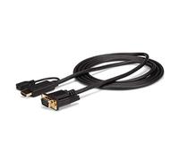 StarTech.Com Cavo Convertitore attivo HDMI a VGA, Adatattore HDMI a VGA M/M, 192