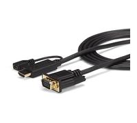 StarTech.com Cavo Convertitore attivo HDMI a VGA - Adattatore HDMI a VGA M/M - 1920x1200 / 1080p da 1,8m