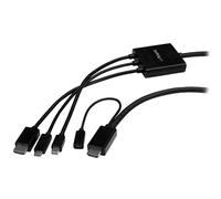 StarTech.com Cavo Convertitore USB-C, HDMI o Mini DisplayPort a HDMI - 2m | Ideale per Ufficio e Presentazioni, Plug and Play