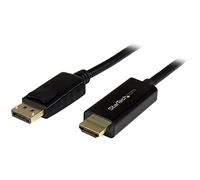 StarTech.com Cavo DisplayPort a HDMI Passivo 4K 30Hz - 3 m - Cavo Adattatore DisplayPort a HDMI - Convertitore DP 1.2 a HDMI - Connettore DP a scatto