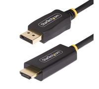 StarTech.com Cavo da DisplayPort a HDMI da 2m, 4K 60 Hz con HDR, Adattatore da DisplayPort a HDMI 2.0b, Convertitore video atti NEW