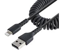 StarTech.com Cavo da USB a Lightning da 1 m - Certificato Mfi - Adattatore USB Lightning nero, manicotto in TPE resistente - Nouvo
