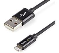 StarTech.com Cavo da USB a Lightning da 2 m - Cavo di ricarica lungo per iPhone / iPad / iPod - Cavo da Lightning a USB - Certificato Apple MFi - Nero