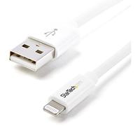 StarTech.com Cavo lungo connettore lightning a 8 pin Apple bianco da 2 m a USB per iPhone / iPod / iPad