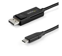 StarTech.com Cavo da USB C a DisplayPort 1.4 da 2m - Cavo 8K 60Hz/4K - Cavo adattatore video bidirezionale da DP a USB-C o da U