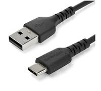ST RUSB2AC1MB - USB 2.0 cable USB-A to USB-C, Kevlar® aramid, 1 m, black
