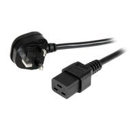StarTech.com Cavo di alimentazione BS1363 a IEC 320 C19 da 2 m, per computer, ca
