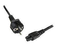 StarTech.com Cavo di Alimentazione CA da 3m, da Spina Schuko a C5 2.5A-250V, 18AWG, Cavo Elettrico di Ricambio per Alimentatori