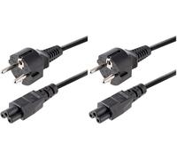StarTech.com Cavo di Alimentazione per Computer da 2m, Cavo Elettrico da EU Schuko a C13, 10A-250V, 18AWG, Cavo di Alimentazione AC di Ricambio per Stampante, PC e Monitor - Certificato UL (PXT101EUR)