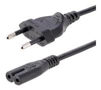 StarTech.com Cavo di Alimentazione per Notebook da 1 m; Cavo Elettrico da Spina UE a C7 2,5A-250V, 18AWG, Cavo Alimentazione AC di Ricambio per Stampante, Alimentatori - Certificato UL (PXTNB2SEU1M)