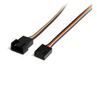 StarTech.com Cavo di estensione per alimentatore ventola 4 pin 12" - M/F (12IN 4 PIN FAN POWER EXTENSION - CABLE)