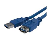 Startech.Com Cavo di Prolunga USB 3.0 Superspeed da 1 M, A ad A Blu, M/F 3.3 fee