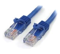 StarTech Cavo di Rete Cat5e Antigroviglio 5m, PoE, Blu (45PAT5MBL) | Connettori Maschio/Maschio, Cavo UTP, Conduttori in Rame