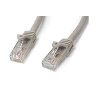 Startech.Com Cavo di rete 6 U/UTP Patch Cable Grigio 3m N6PATC3MGR