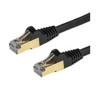 StarTechcom Cavo di Rete Ethernet Cat6a - Cavo Schermato STP da 2m - Nero