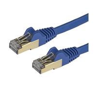 Startech.Com Cavo di rete 6A Patch Cable Blue 2m 6ASPAT2MBL