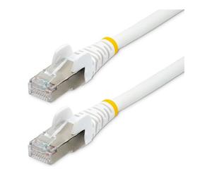 Startech.Com Cavo di rete 6A S/FTP Patch cable White 1m NLWH 1M CAT6A PATCH