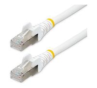 Startech.Com Cavo di rete 6A S/FTP Patch Low Smoke Zero Halogen White 1,5m NLWH
