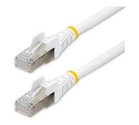 Startech.Com Cavo di rete 6A STP Low Smoke Zero Halogen White 2m NLWH 2M CAT6A