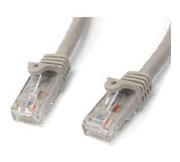 StarTech.com Cavo di rete Cat 6 - Cavo Patch Ethernet Gigabit grigio antigroviglio da 2m
