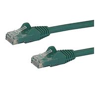 StarTech.com Cavo di rete CAT 6, Cavo Patch Ethernet RJ45 UTP verde da 10m antigroviglio
