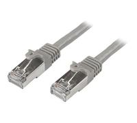 StarTech.com Cavo di rete Cat6 Ethernet Gigabit - Cavo Patch RJ45 SFTP da 2 m - Grigio (2M CAT6 SHIELDED GIGABIT - NETWORK PATC