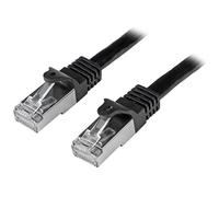 StarTech Cavo Ethernet Cat6 3m Antigroviglio Schermato SFTP, PoE, Nero | Protezione Anti-Interferenze, Conduttori in Rame