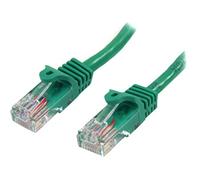 StarTech.com Cavo di Rete da 5m Verde Cat5e Ethernet RJ45 Antigroviglio, Cavo Patch Snagless
