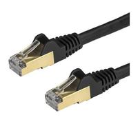 StarTechcom Cavo di Rete Ethernet Cat6a - Cavo Schermato STP da 2m - Nero