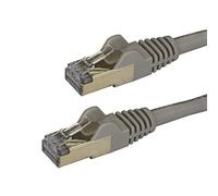StarTech.com 10 Gigabit Shielded (SFTP) Cat6a RJ45 Patch Cable 3m - Grigio