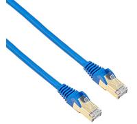 Startech.com Cavo di Rete Ethernet Cat6A, Cavo Schermato STP da 50 Cm, Cavo Rj45 Antigroviglio, Blu