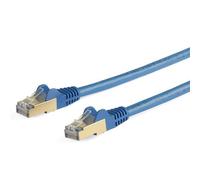 StarTech.com Cavo di Rete Ethernet RJ45 CAT6a da 5m - Blue - Cavo in Rame - Connettore RJ45 Cavi di Rete CAT 6 (6ASPAT5MBL)