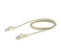 StarTech.com Cavo di Rete Ethernet Snagless CAT6 da 2,5m - Cavo Patch antigroviglio slim RJ45 - Grigio