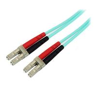 STARTECH.COM - Cavo di rete patch Duplex in fibra ottica multimodale LSZH 50/125 da 10 Gb 5m LC-LC - Connettore Rete fibre ottiche - acqua