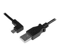 StarTech.com Cavo di ricarica e sincronizzazione micro USB da 1 m - USB-A a Micro B ad angolo sinistro - M/M - 0,25mm² (CAVO