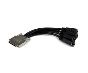 Startech.Com Cavo di Ripartizione Splitter Vhdci a Quadruplo HDMI, Vhdci, M a 4X HDMI, F