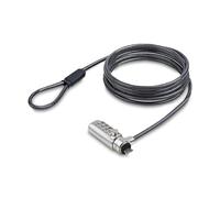 StarTech.com Cavo di sicurezza antifurto per notebook compatibile con K-slot, cavo antifurto in acciaio da 2m