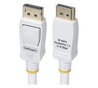 Startech.Com Cavo Displayport 1.2 4K White 3m DP12 CABLE 10FTW