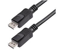 StarTech Cavo DisplayPort ST DISPLPORT10L 1.2 3 m con chiusure a scatto M/M Nero