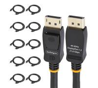 StarTech.Com Cavo DisplayPort Da 2mt 10 Pezzi Connettore DP 12 4k 60hz Displ2m10