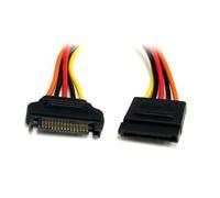 StarTech.com Cavo estensione di alimentazione SATA 15 pin 30 cm NEW